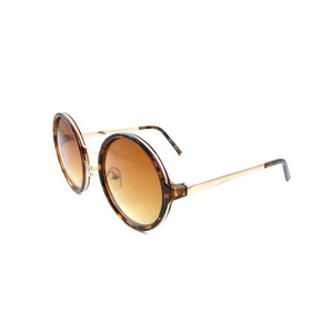 New Custom Round Lens Free Sample Amber Retro 