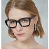 Oversized Reading Glasses for Women Retro Oprah Style Blue Light Blocking Reader Anti Glare Eyeglasses W/Spring Hinge