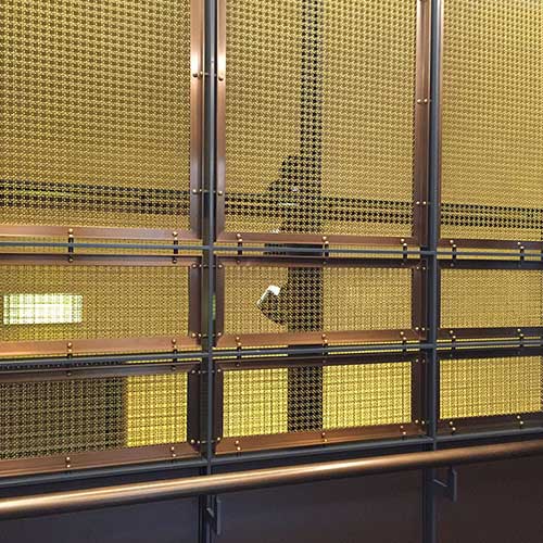 QVB-lift-cage-Brass-mesh-panels-by-Arrow-Metal-2_WEB QVB-lift-cage-Brass-mesh-panels-by-Arrow-Metal-2_WEB