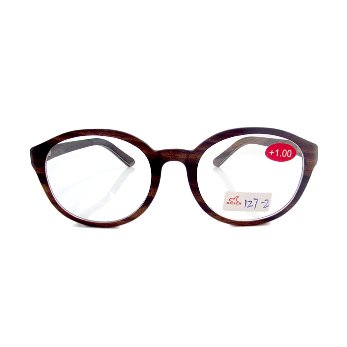 Wooden reading glasses