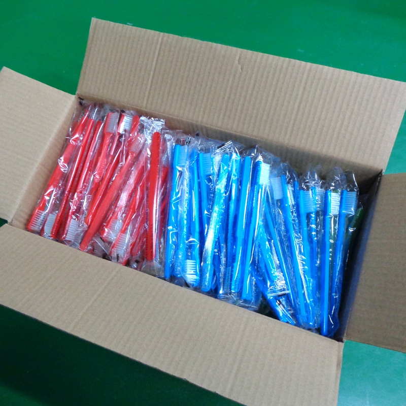 Toothbrushes inside the Inner case