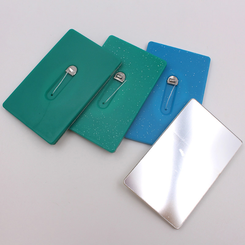 With mirror on back, check to make sure of thorough cleaning