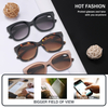 Rectangle Trendy 2022 Sunglasses for Women Retro Fashion Sunglasses UV 400 Protection Square Frame Shades 