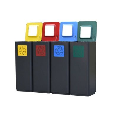 street trash bin 街头垃圾桶