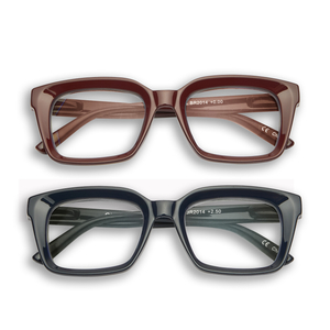 Oversized Reading Glasses for Women Retro Oprah Style Blue Light Blocking Reader Anti Glare Eyeglasses W/Spring Hinge