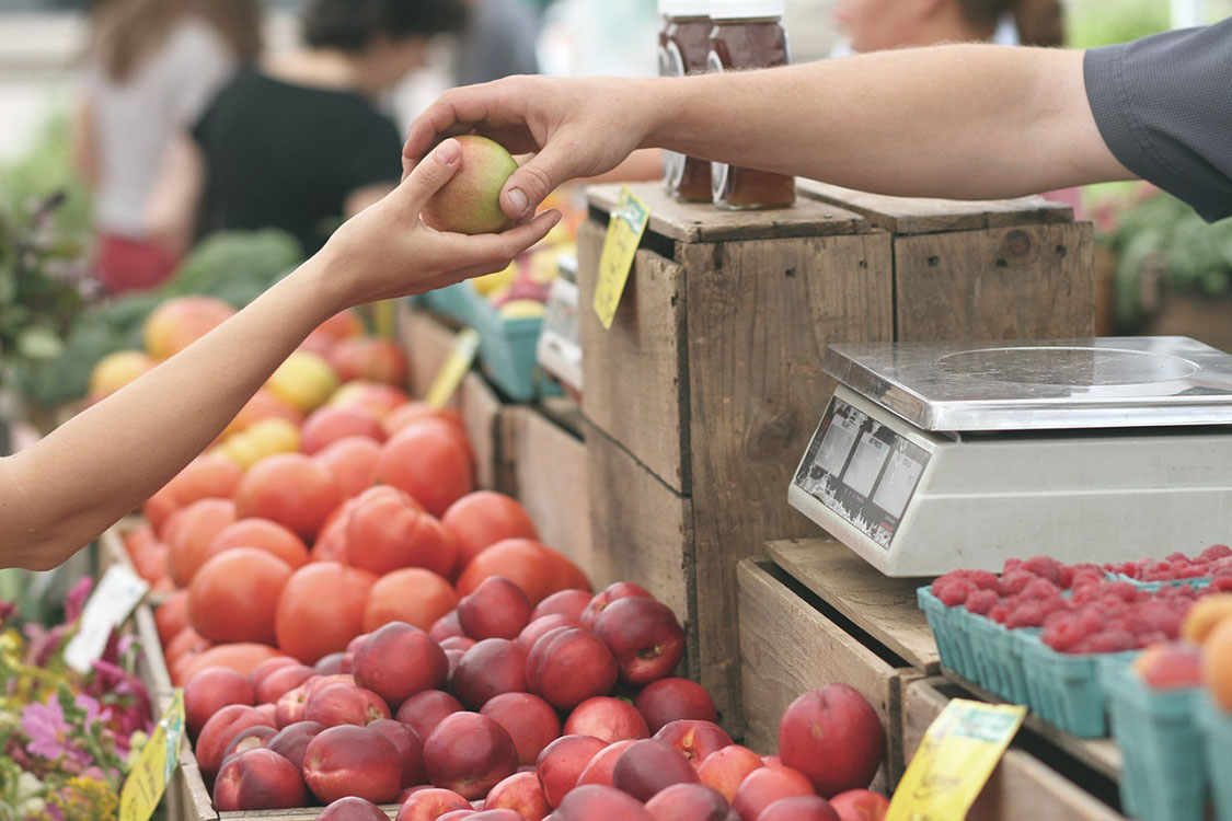 Comment réglementer la pesée sur le marché vert?