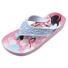 Tongs à talons hauts pour filles Minnie Mouse larges