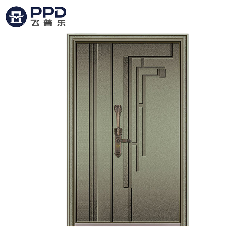 FPL-8012 Inactive Double Leaf Bullet Proof Explosion Alumninum Cast Door