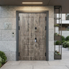 Main Entrance Steel Door Multi Locks Russia Steel Door Factory Direct Price