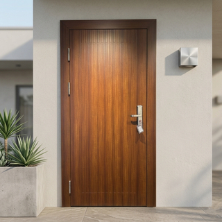 Customized Modern Pivot Exterior Steel Door Main Door for Luxury Apartment