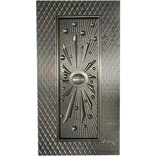 Metal Sheet Weatherproof Steel Door Skin for Exterior Use Corrosion Resistant