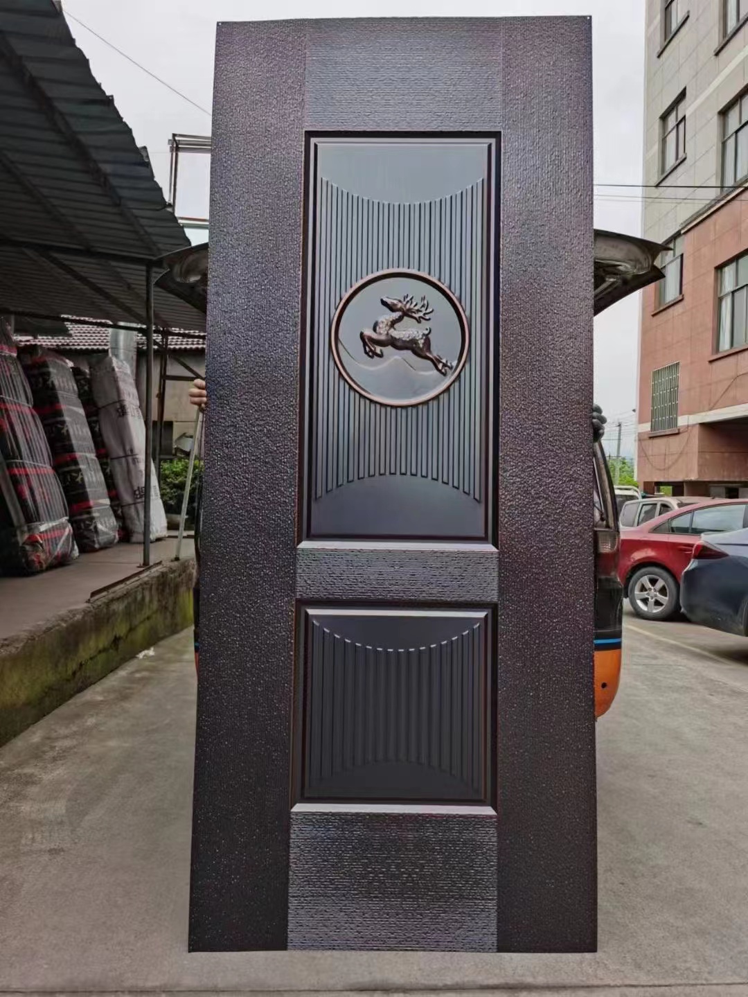 Phipulo Latest Metal Steel Stamped Sheet Good Quality Steel Door Skin For Gate