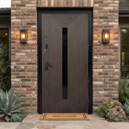 Russia Steel Door Modern Exterior Hot sale Design Single Door