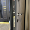 Steel Entry Door with Wood Finish Secure Single Front Russia Door