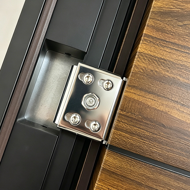 Luxury Customized Security Entry Front Steel Door Main Door for Buildings