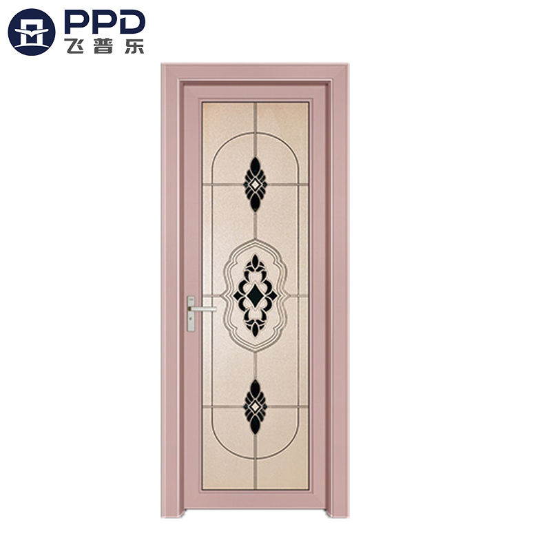 FPL-7010 Factory Direct Fiberglass Modern Bathroom Aluminum Alloy Door 