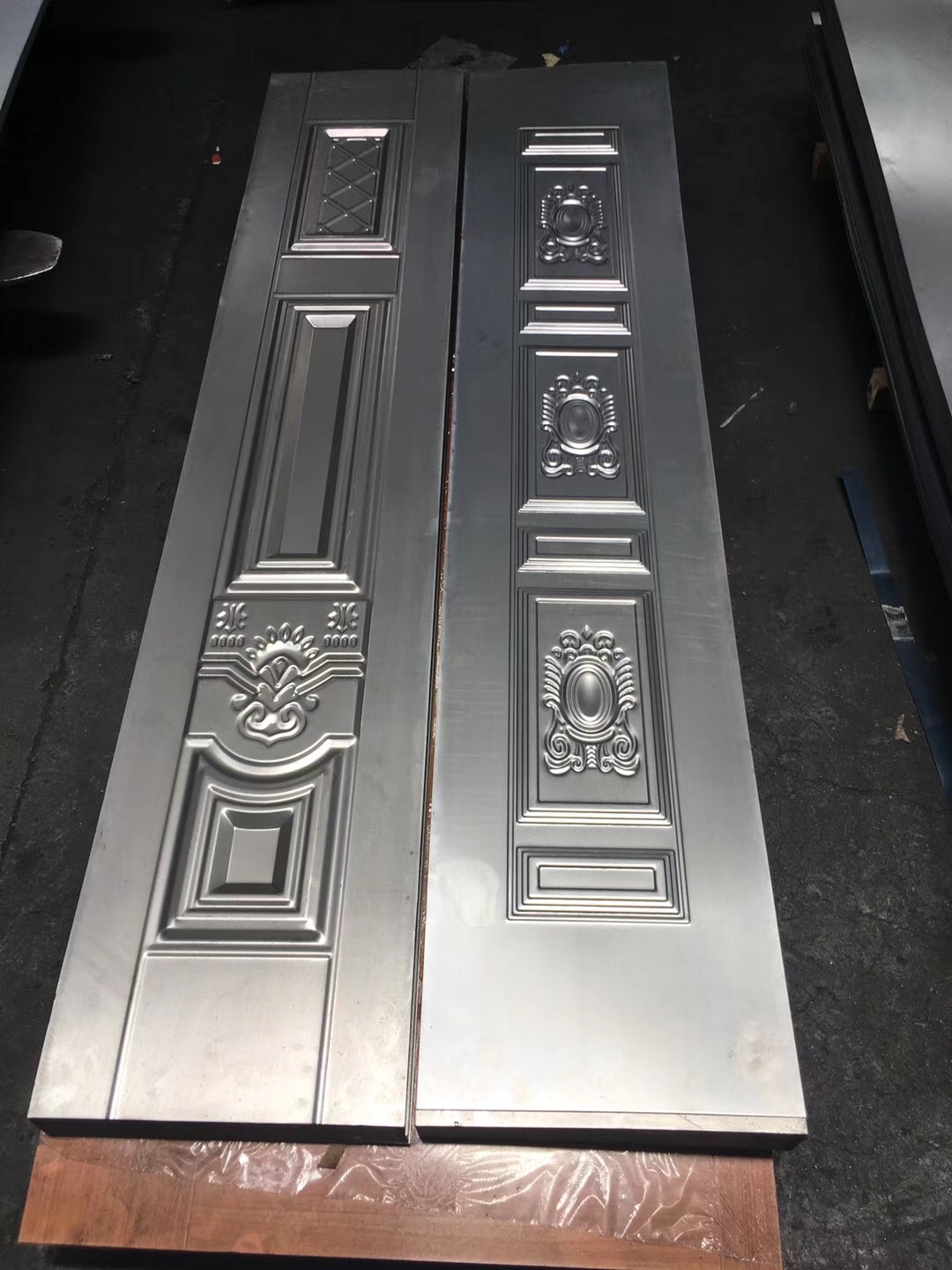 Factory Sales Luxury Style Steel Door Skin Good Quality Entrance Main Gate Steel Skin