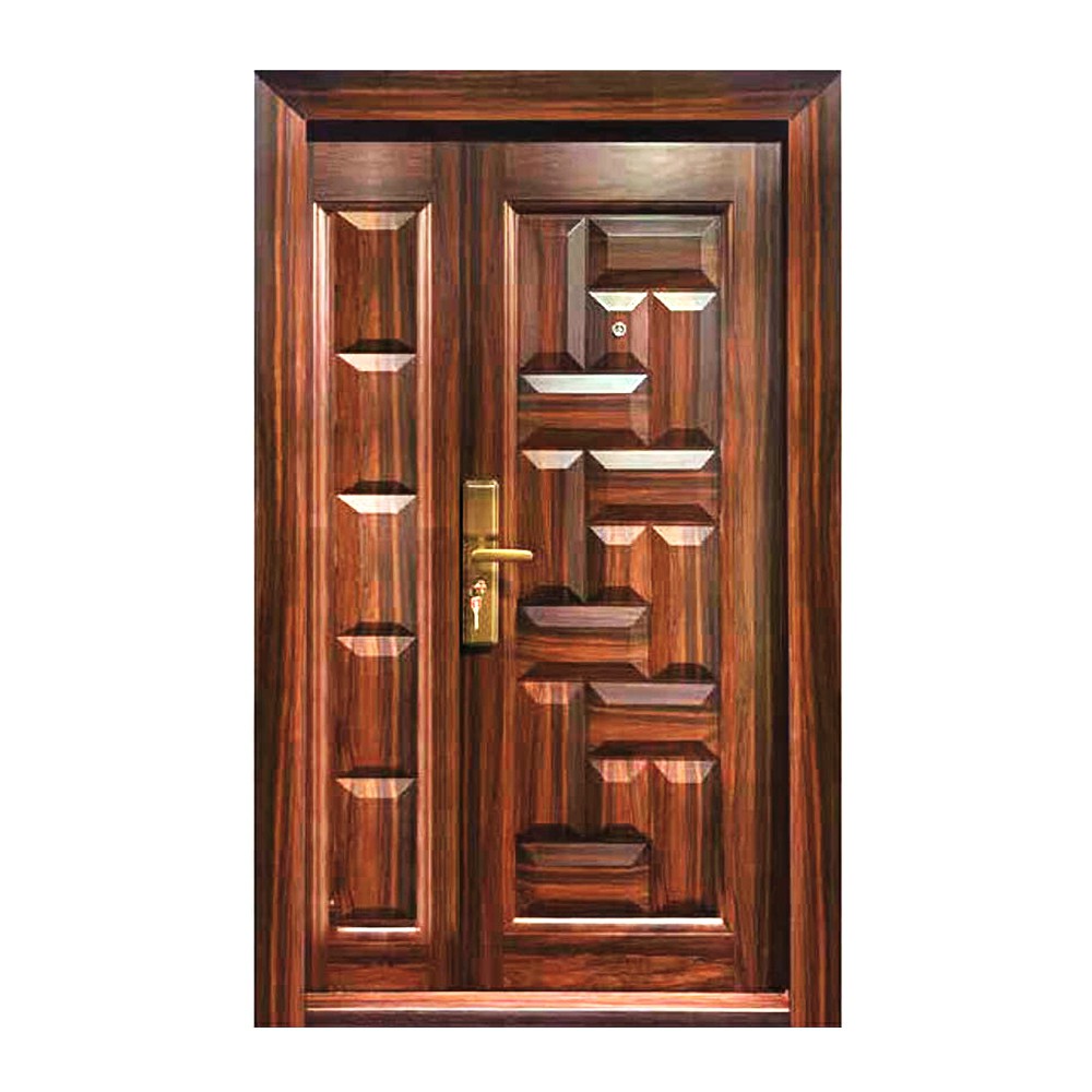 Professional Manufacturer Iron Main gate Design Wholesale High Quality Steel Security Door For Entrance