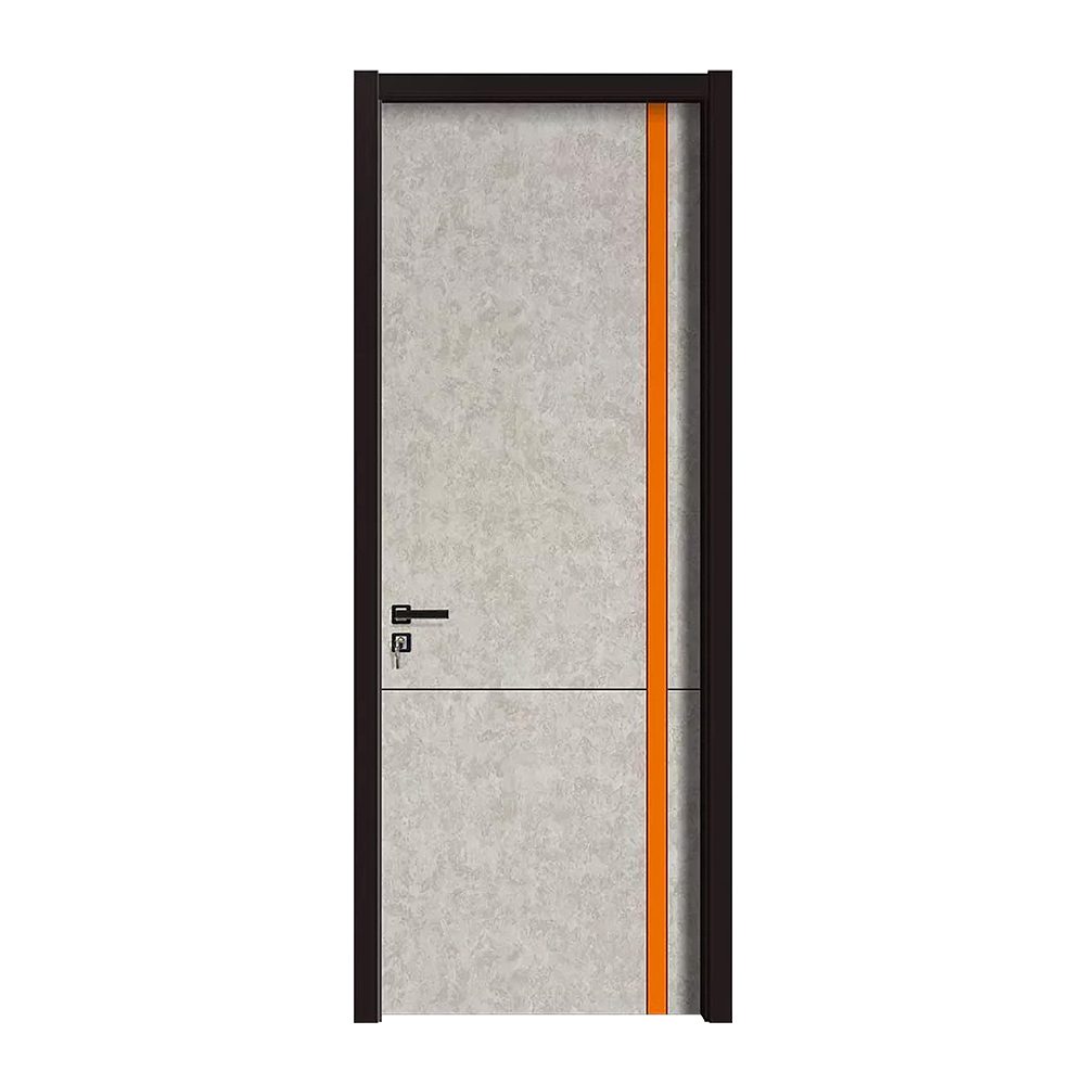 China Supplier Price Bedroom Wood Plastic Composite Interior Room Door Hotel Bathroom Waterproof WPC Doors