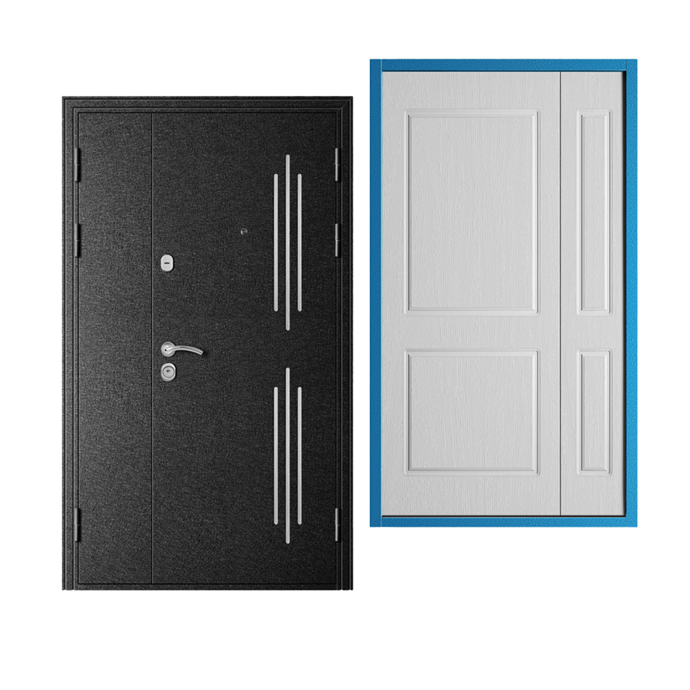 Durable Russia Steel Security Door High-Grade Anti-Theft Main Entrance for Villas and Apartments