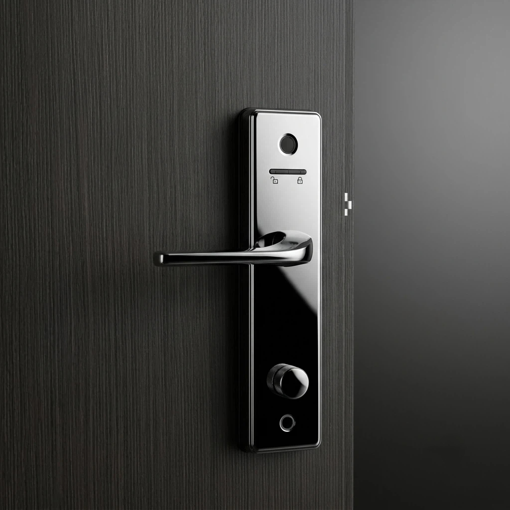 High Quality Steel Security Door with Smart Digital Lock System Providing Reliable Protection