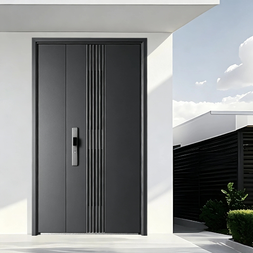 Smart Door Revolution Advanced Surveillance Automated Locking and Seamless App Sync for Home Security