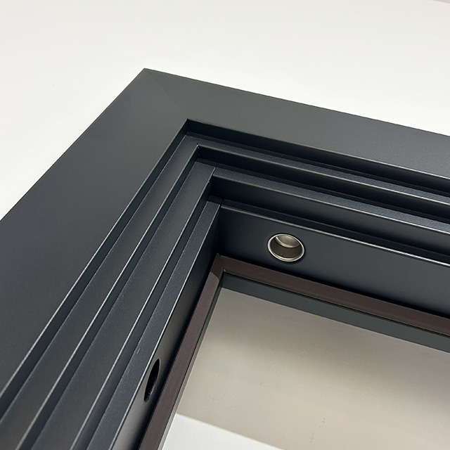 Luxury Customized Security Entry Front Steel Door Main Door for Buildings