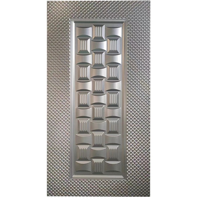 Phipulo Chinese Premium Metal Exterior Steel Door Skins Durable Customized Waterproof Steel Door Skins