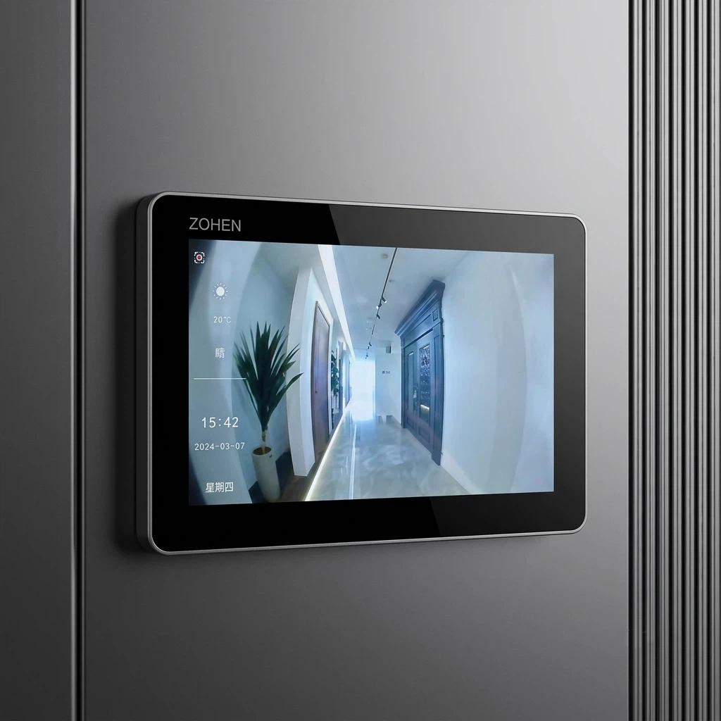 High Quality Steel Security Door with Smart Digital Lock System Providing Reliable Protection