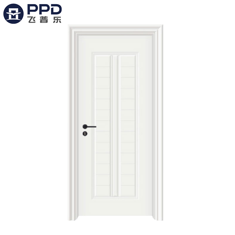 PHIPULO White Victorian Carving Bedroom WPC Wooden Door
