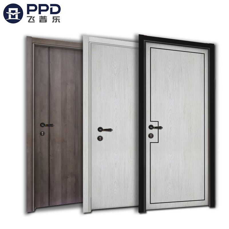 Newest High Quality Customized Mdf Doors Modern Fancy Design Interior Mdf Doors