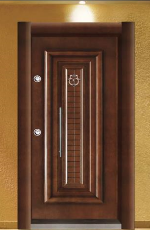 China Suppliers Hot Sale Fancy Design Armored Wood Door Steel Armoured Doors for Interior Door Design