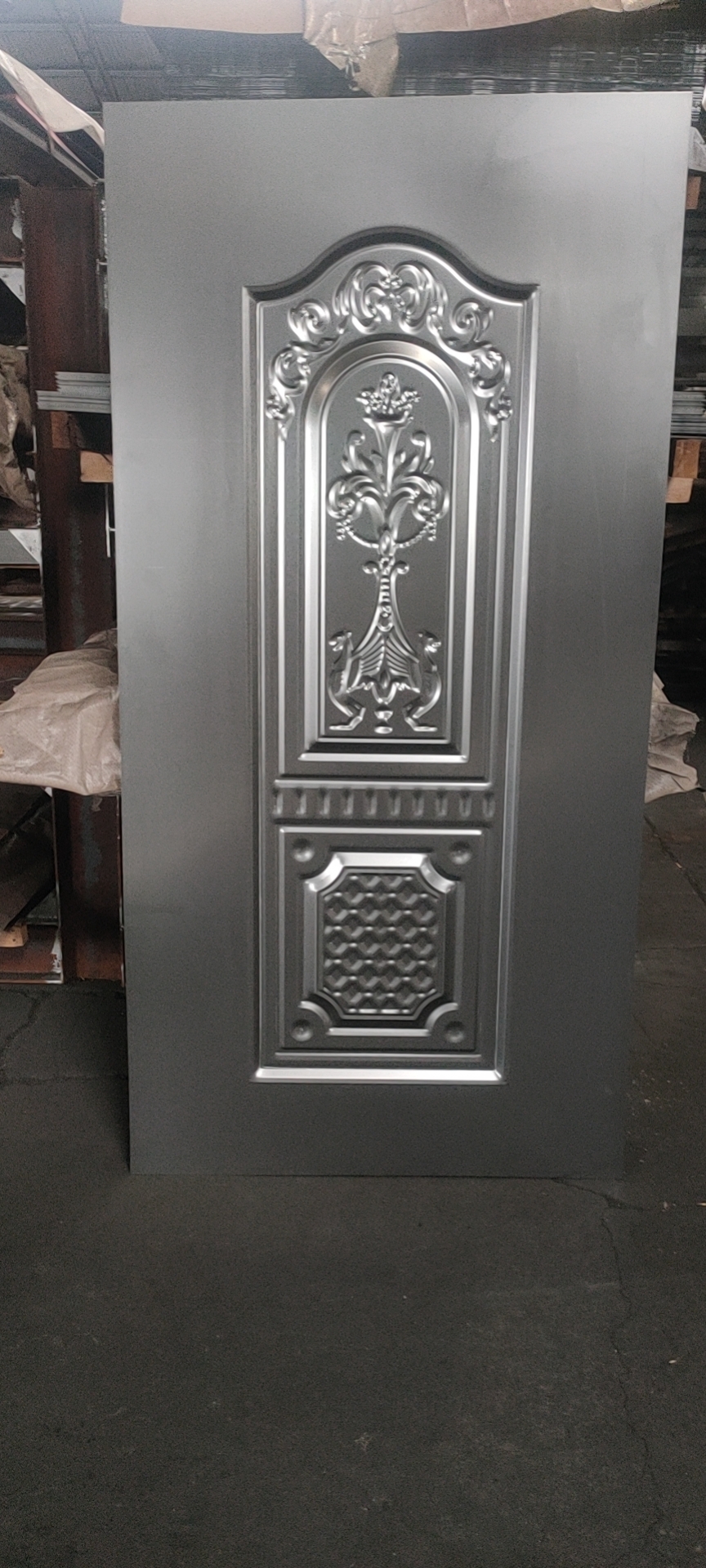 Phipulo Hot Sale Embossed Stamped Plate Steel Door Skin