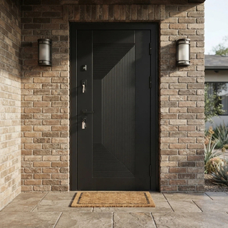 Popular Selling Design Russia Steel Door Modern Exterior Multi-Lock Armored Doors