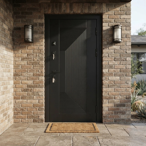 Popular Selling Design Russia Steel Door Modern Exterior Multi-Lock Armored Doors
