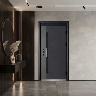Top Rated Smart Steel Door Factory Producing Customizable Entrance Security Doors for Modern Homes