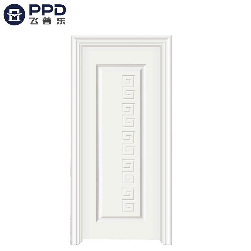 PHIPULO Simple Design Carving Bedroom WPC Wooden Door