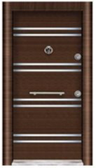 Turkey Style Waterproof Security Homes Entrance Armored Doors