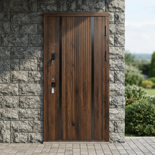 Anti-Theft Steel Security Door Decorative Russia Steel Front and MDF Back Security Door
