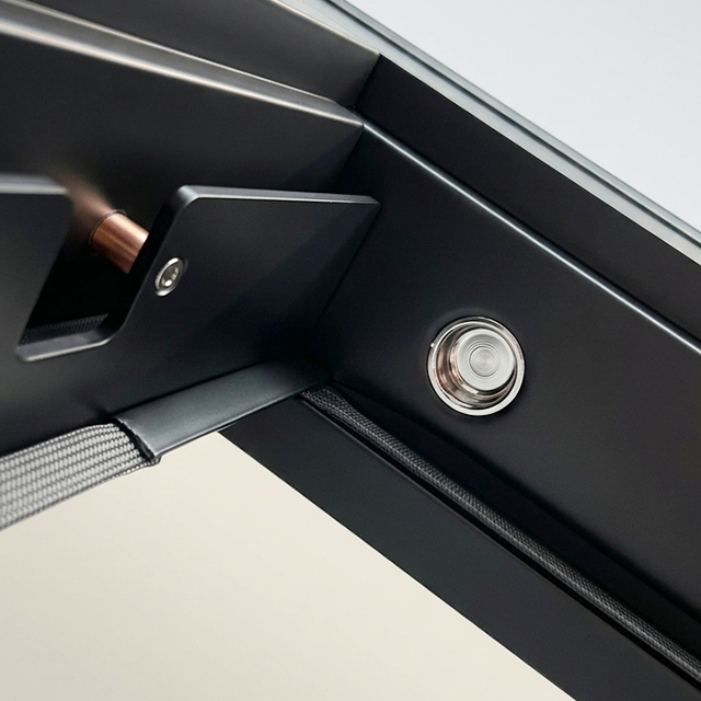 High Quality Steel Security Door with Reinforced Frame Providing Maximum Strength and Durability