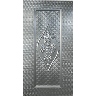 Contemporary Style Steel Door Skin Decorative Design and Matte Finish