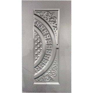 Phipulo Chinese Cost-effective Premium Steel Door Skin High-end Exterior Decorative Steel Door Skin