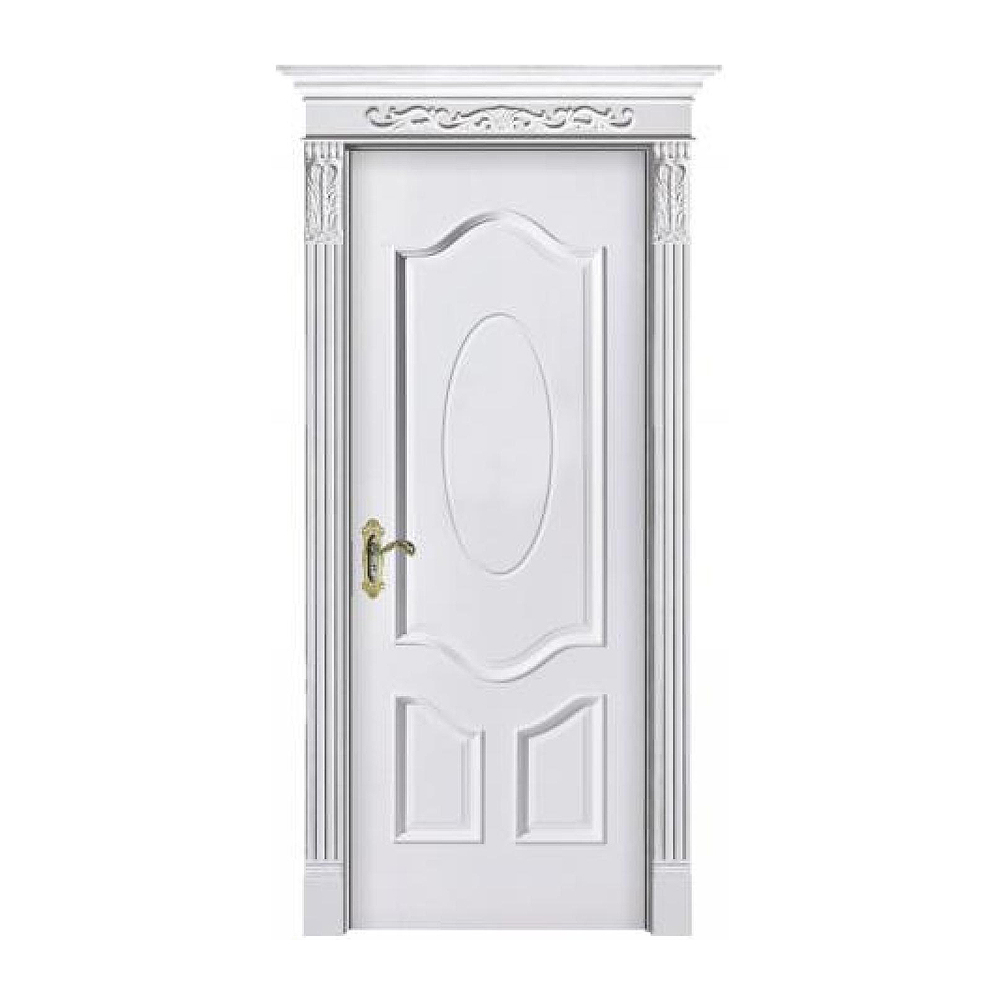 China Factory Price Modern Interior Doors Wood Bathroom Door Solid Wood Interior Door