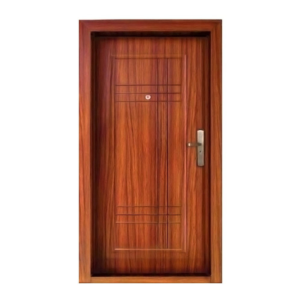 Hot Sale Custom Exterior Main Security Door Design Safety Metal Steel Front Customize Entrance Security Steel Door