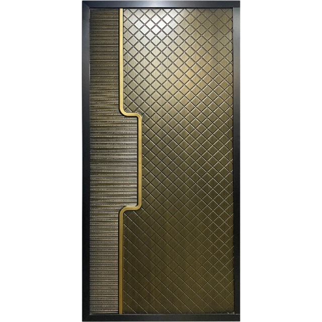 Single metal sheet Tank Door Skin for security steel door manufacturing
