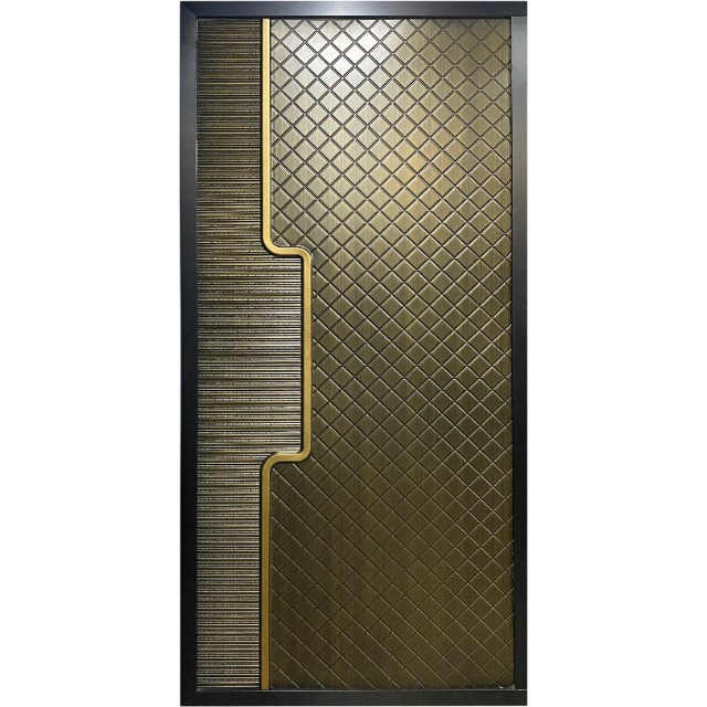 Single metal sheet Tank Door Skin for security steel door manufacturing
