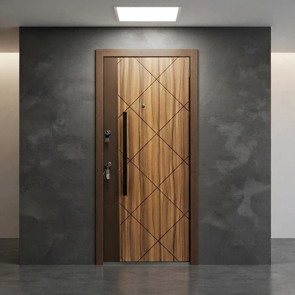 High Quality Customized Steel Exterior Safety Door for Home