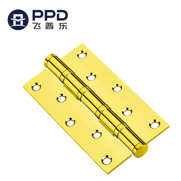 PHIPULO Hardware Accessory Antique Brass Copper Spring Door Hinge 