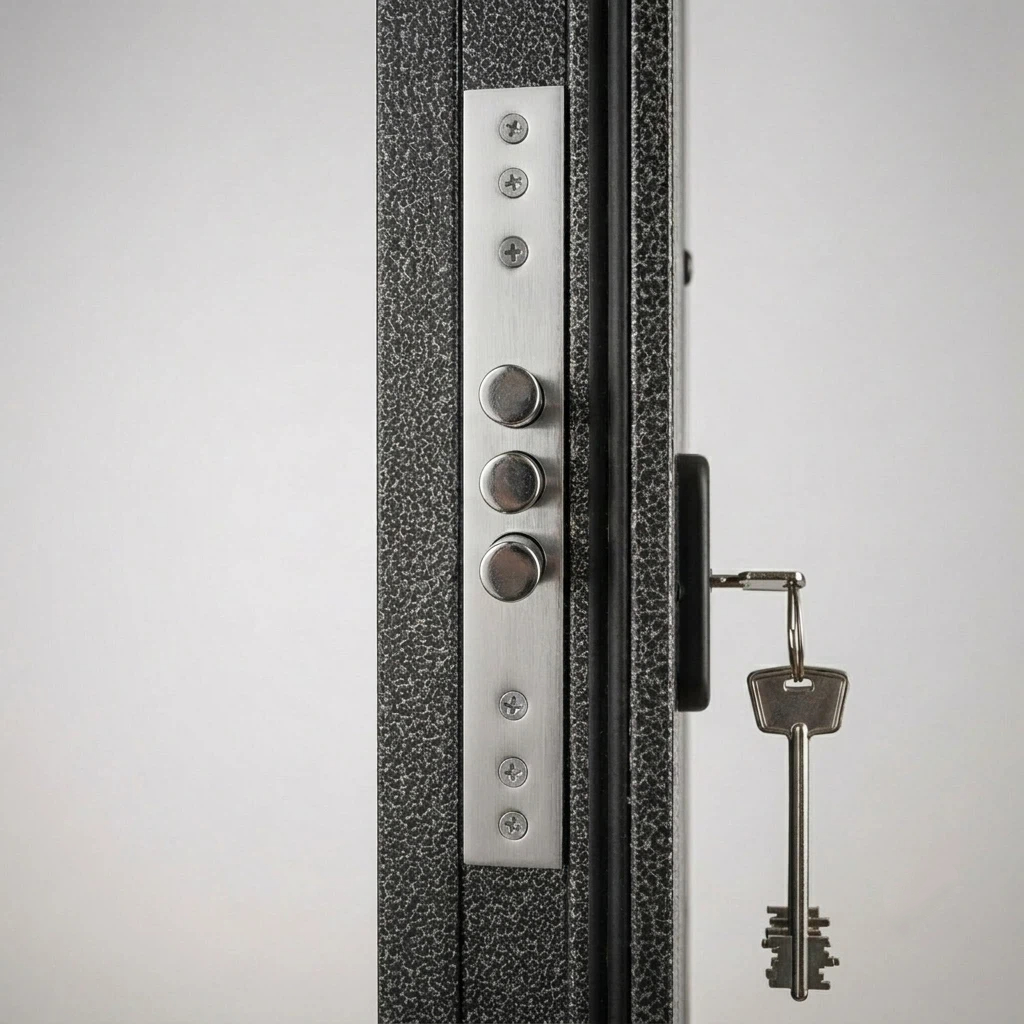 Door Factory Heavy Duty Russia Steel Security Door for Building Projects