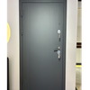 Steel Entry Door with Wood Finish Secure Single Front Russia Door